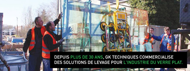 gk techniques palonnier a ventouses location sav formation assurance controle
