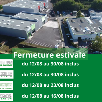GK Techniques palonnier ventouses Robot de pose mini grue araignée Fermeture estivale 2024