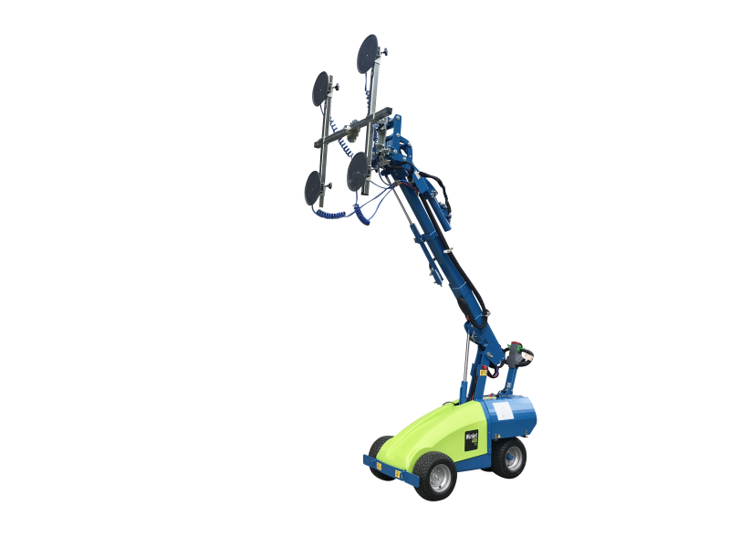 Winlet 400-TL-DHB-HS fritlagt Gk Techniques Robot de pose verre vitreine Chariot de pose 1