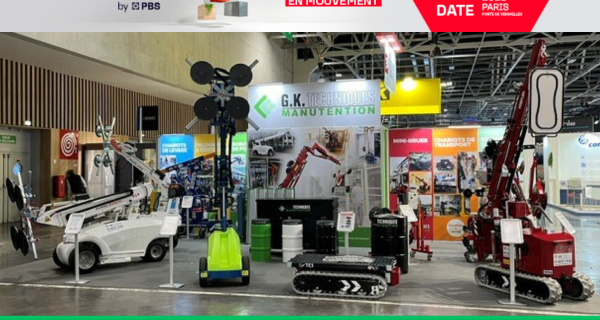 GKT 2026 batimat Grue araignee palonnier ventouse robot de pose